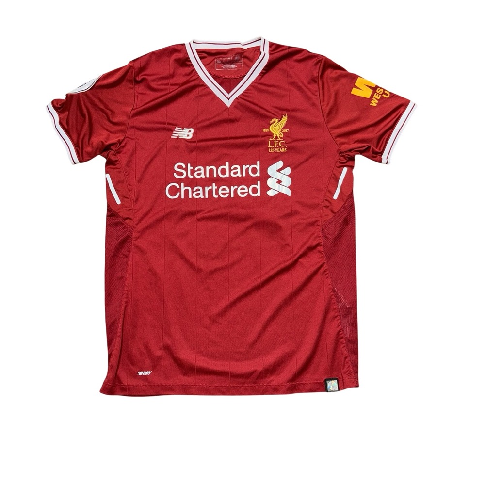New Balance Liverpool FC 125th Anniversary Soccer Jersey 2017-18 Adult Size S
